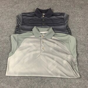 Grand Slam Polo Shirt Mens Small Gray Golf Polo Airflow Lot of 2‎ Stretch Casual